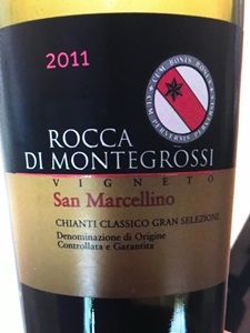 Rocca di montegrossi Gran Selezione San Marcellino Sangiovese Blend 2011